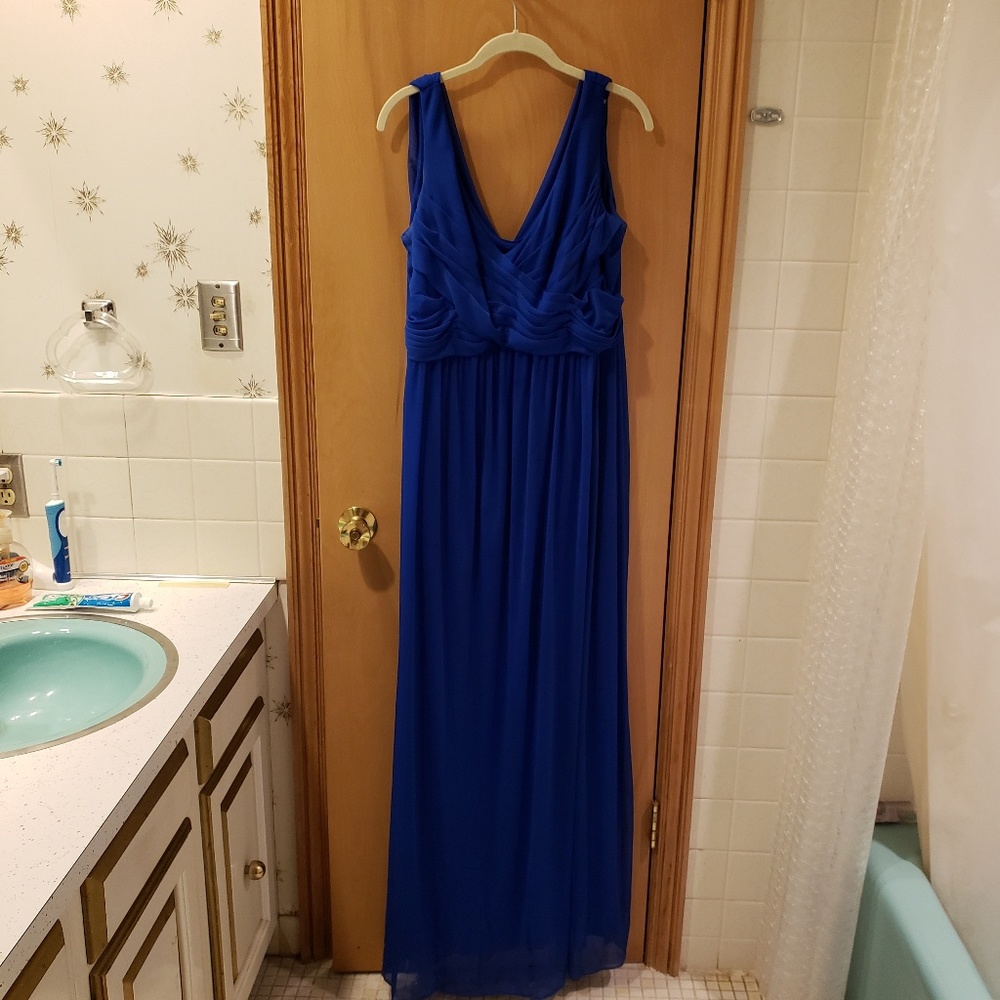 Blue dress